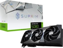 MSI GeForce RTX 5080 SUPRIM SOC 16GB GDDR7 256bit Videokártya