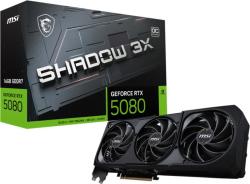 MSI GeForce RTX 5080 SHADOW 3X OC 16GB GDDR7 256bit (RTX 5080 16G SHADOW 3X OC)