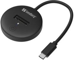 Sandberg M. 2 SSD dokkoló - USB 3.2 Dock for M. 2+NVMe SSD (136-47) - techsend