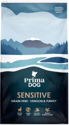 PrimaDog 2x10kg PrimaDog Adult Sensitive Grain-Free vad & pulyka száraz kutyatáp