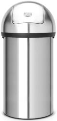Brabantia Push Bin XXL nyomófedeles szemetes - rozsdamentes acél, selyem 60L (484520)