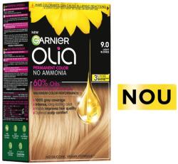 Garnier Vopsea de par permanenta fara amoniac Olia 9.0 Light Blonde, 174ml, Garnier