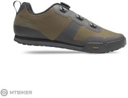 Giro Tracker Trail cipő, zöld/sötét árnyék (EU 42)