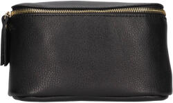 Italia Női bőr deréktáska Italia Milagros - fekete