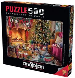 Anatolian Puzzle Anatolian din 500 piese - Dimineața de Crăciun (P3638) Puzzle