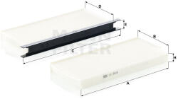Mann-filter Set Filtre Habitaclu Mann-Filter CU2418-2