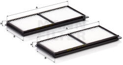 Mann-filter Set Filtre Habitaclu Mann-Filter CU23001-2