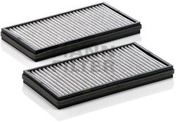 Mann-filter Set Filtre Habitaclu Carbon Activ Mann-Filter CUK3124-2