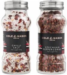 Cole&Mason Cole& Mason - Ajándékkészlet Aromatic chilisó és szecsuáni bors, HFSP165 (GG569)