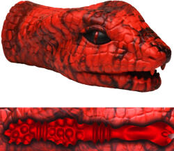 Creature Cocks Serpentine Stroker Silicone Masturbator Red