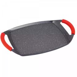 HERZOG Tava HR-GRL47M, acoperire din marmura, 47cm (HR-GRL47M)