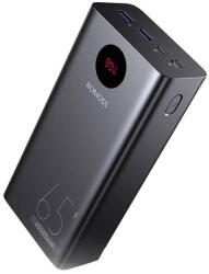 ROMOSS PEA40 Pro Powerbank 40000mAh (65W, 2xUSB-A, 2x USB-C, fekete) (PEA40-282-2133H)