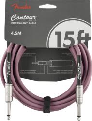 Fender Contour Series Instrument Cable Burgundy Mist 4.5m