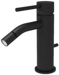 PAFFONI Light - Bidékeverő kiöntővel, fekete matt LIG135NO (LIG135NO)