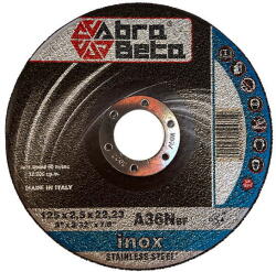 Abrabeta A36N acél/inox 125x2, 5x22, 23 25db/csomag (AB000230125)