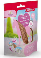 Schleich Horse Club: Sofia's Beauties - Csoki színű sörény és farok kiegészítő szett (42651) (SLH42651) - jatekshop