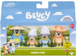 Moose Bluey: Családi utazás 4db-os figura szett (BLU17654) - jatekshop