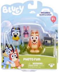 Moose Bluey: Dupla karakter fogura csomag - Bluey és Bingo fényképezkedése (BLU13047)