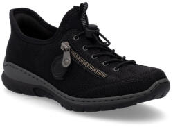 RIEKER Ready2GO női fekete sneaker félcipő L32F1-00