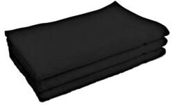  Classic fekete törölköző 30x30 cm, 100% pamut
