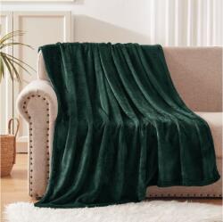  Patura din microplus SOFT, verde inchis Dimensiune: 160 x 200 cm Patura