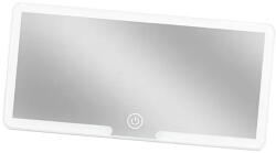 Napellenzőre Rögzíthető Autós Smink Tükör LED Világítással - Fehér - Karácsonyi ajándékötlet (LED_autos_tukor)