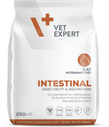  Vet Expert Veterinary Diet Intestinal baromfi gyógytáp emésztőrendszeri problémákra macskának 250g - vetpluspatika
