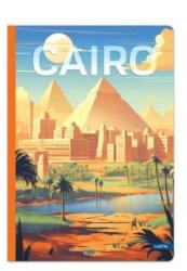 Lastva Városos keményfedeles notesz - A5 96 lapos vonalas - CAIRO (FR-8606013565080CAIRO)
