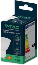 V-TAC GU10 LED spot égő dimmelhető 6W meleg fehér 110° - SKU 211981 (211981)
