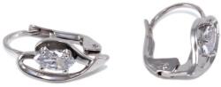 Ékszershop Köves szives fehérarany fülbevaló (1303423)
