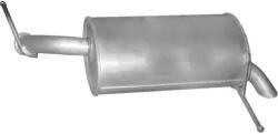 Polmo hátsó kipufogódob, Peugeot 407, Sedan, Kombi, 1.8, 2004.04-2007.09