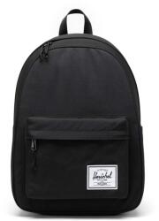 Herschel hátizsák Classic Backpack fekete, nagy, sima - fekete Univerzális méret
