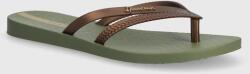Ipanema flip-flop BOSSA FEM zöld, női, lapos talpú, 82067-AQ497 - zöld Női 39/40