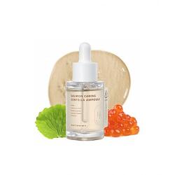 Heveblue Salmon Caring Centella Ampoule hidratáló és nyugtató ampulla PDRN-nel és centellával, 30 ml