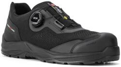 Sixton Peak XENO BOA S3S FO SR ESD Extra könnyű munkavédelmi félcipő fekete D3O talpbetéttel 35-48-ig (66547)