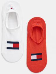 Tommy Jeans Tommy Hilfiger zokni 2 db narancssárga - piros 35/38
