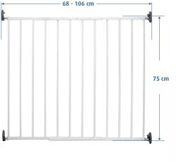 reer Poarta siguranta copii, cu montaj pe perete, Simple Lock, Reer