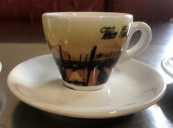 Dersut Dersut Venezia barna espresso csésze + csészealj