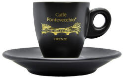 Caffé Ponteveccho Firenze Srls Caffé Pontevecchio porcelán espresso csésze + csészealj