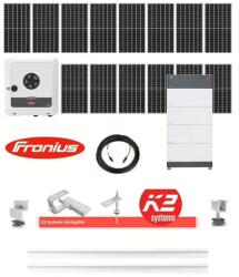 Fronius, Luxor Solar Szereld magad napelemes rendszer 10, 8 kWp hibrid inverter + BYD 11.04 kW akku