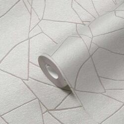 As Creation Tapet texturat cu striatii alb-gri