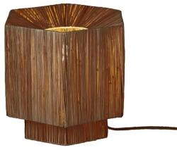 IT'S ABOUT ROMI Veioza/Lampa Eco din Rafie, Panama octogon S, maro (PANT051BR)
