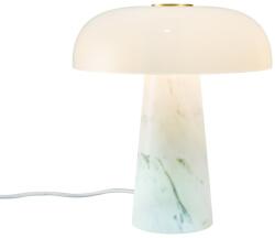 Nordlux Veioza Design Nordic Minimalist, Marmura, Sticla, Glossy Mini alb (2520015001 DFTP)