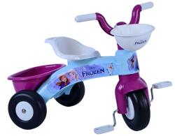 E & L Cycles Tricicleta copii, Disney Frozen, recomandata pentru 1-3 Ani, cos transport pe ghidon, greutate maxima admisa 25 kg Siguranță și Distracție (75001)