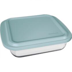Marinex Vas patrat cu capac de plastic, 1, 1 litri, Marinex (N1-MX-6221C)
