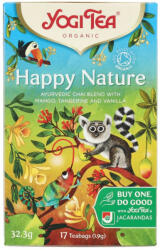 YOGI TEA Yogi Bio Happy Nature Tea - vegyesbolt