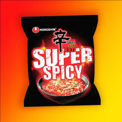  NONGSHIM Instant Noodles Shin Red Super Spicy extrém csípős instant tésztaleves 120g