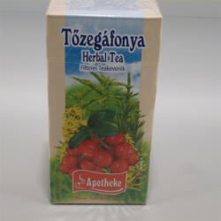 Apotheke Apotheke tőzegáfonya tea 20x1, 5g 30 g - vegyesbolt