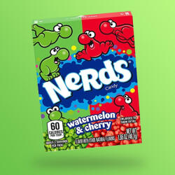  Wonka Nerds Watermelon Cherry görögdinnyés-cseresznyés cukorka 47g - vegyesbolt