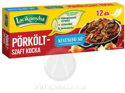  Lacikonyha Pörköltszaft ízesítő kocka 120g - vegyesbolt